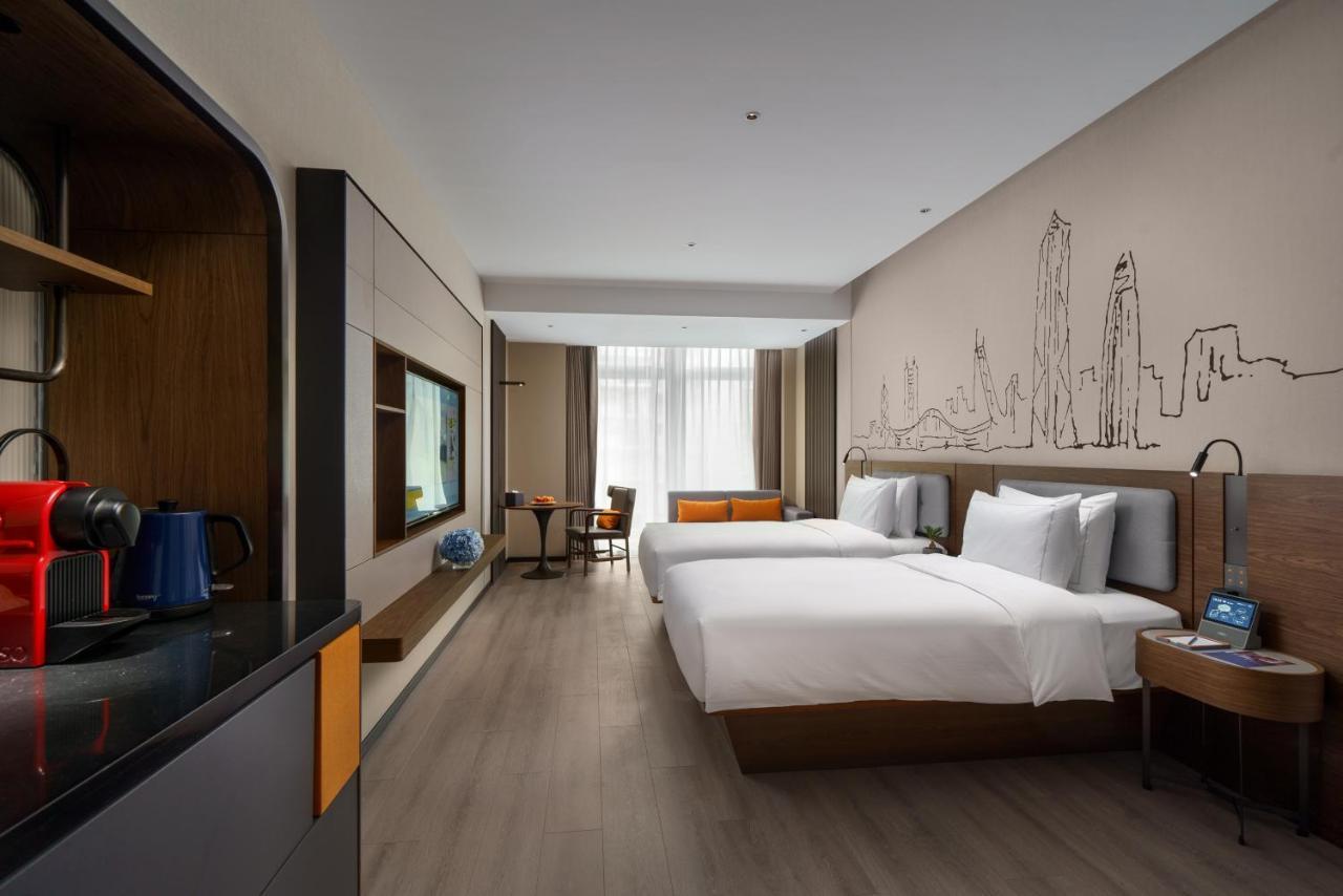 Hotel Urcove By Hyatt Futian Cbd Shenzhen Esterno foto